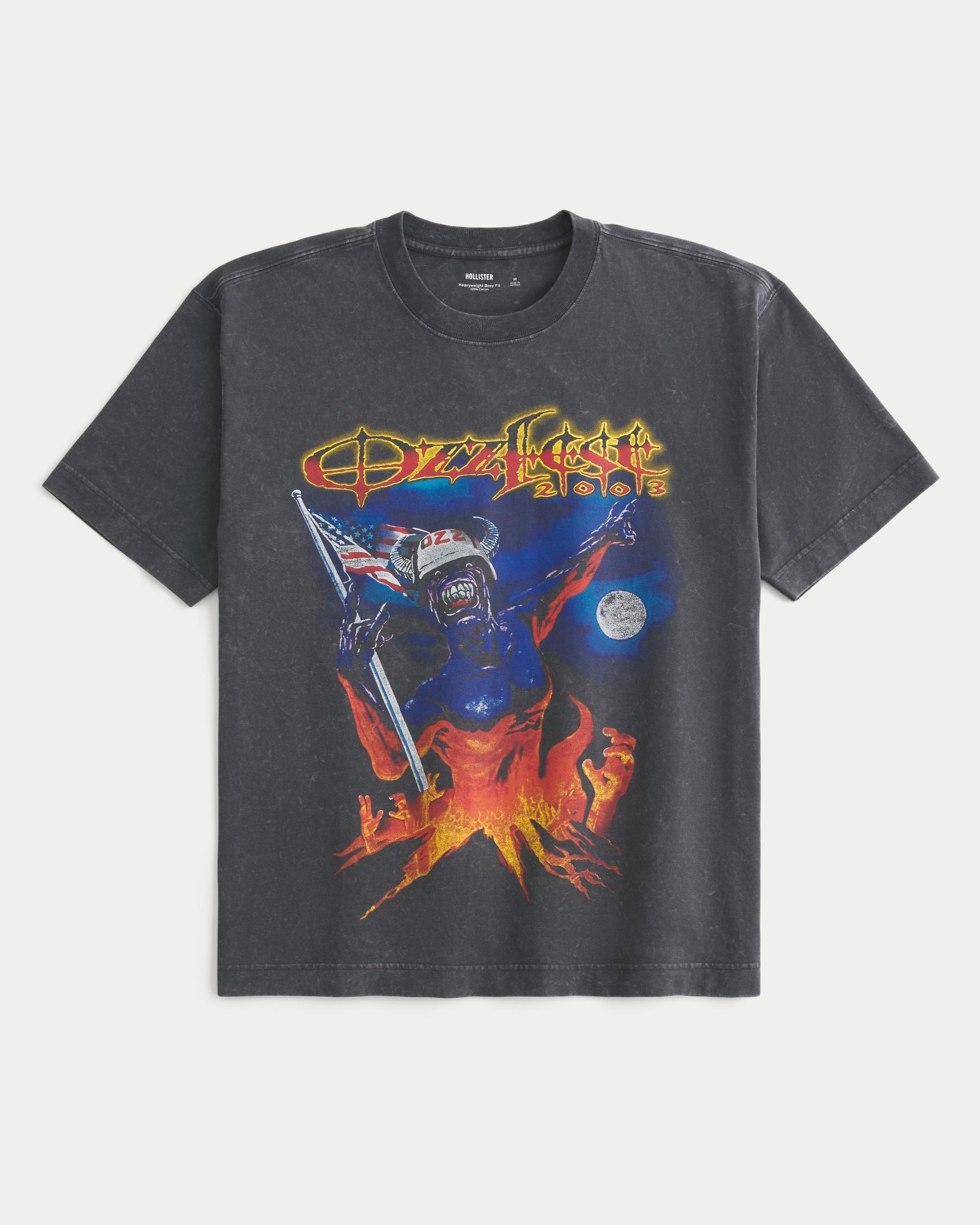 Boxy Heavyweight Ozzfest Graphic Tee Product Image
