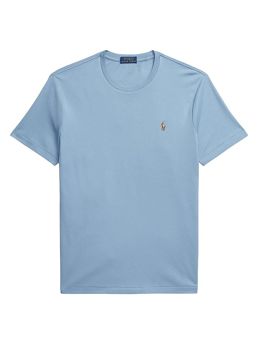 Mens Custom-Slim-Fit Soft Cotton T-Shirt Product Image