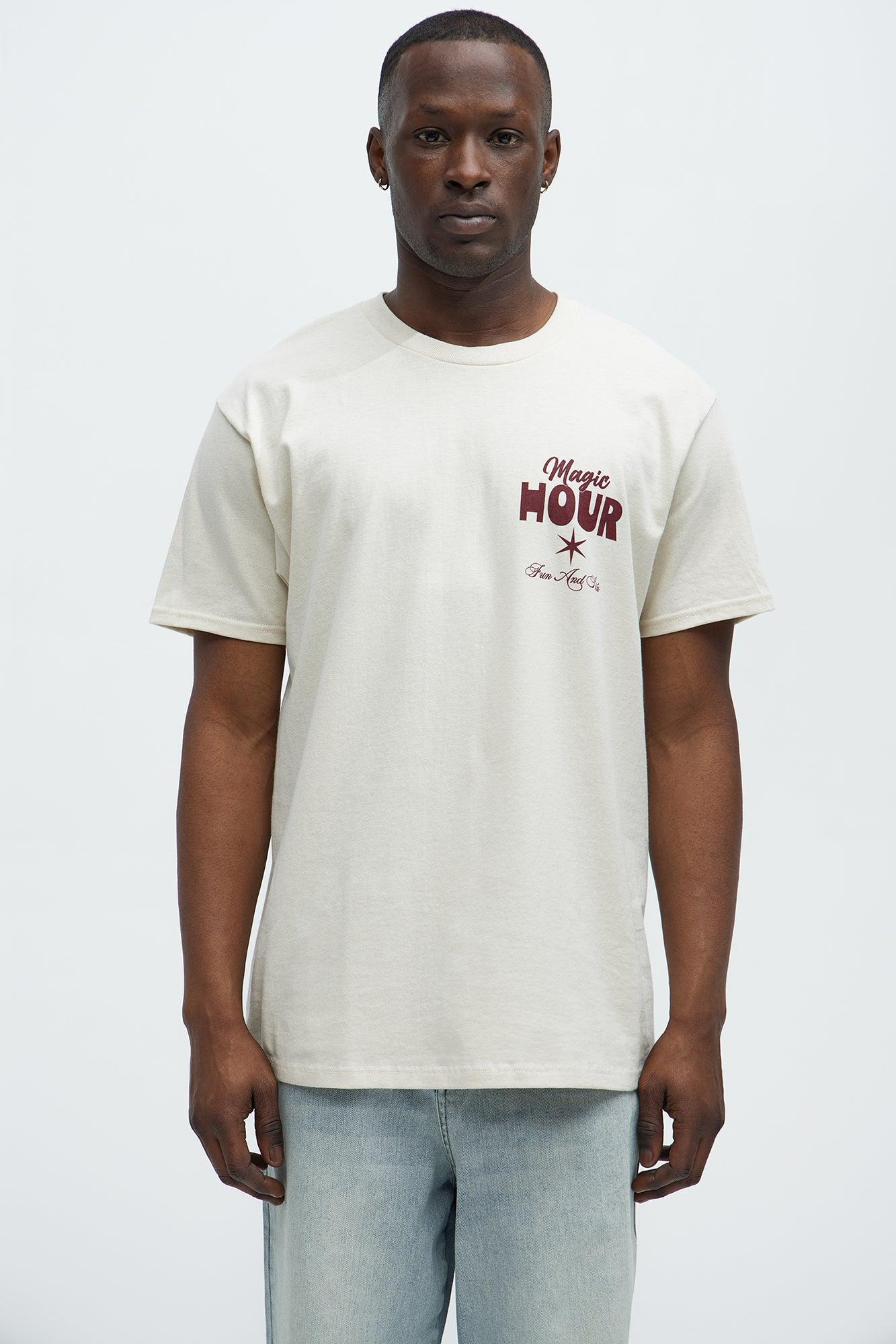 The Magic Hour Short Sleeve Tee - Natural Product Image