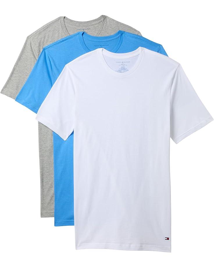 Men's Tommy Hilfiger Cotton Classic 3-Pack Crewneck Undershirts Product Image