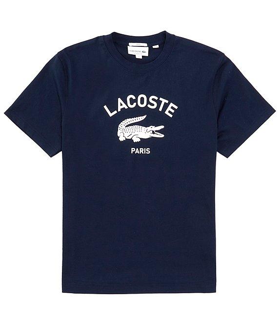 Lacoste Large Croc Logo Short Sleeve Graphic T-Shirt Product Image