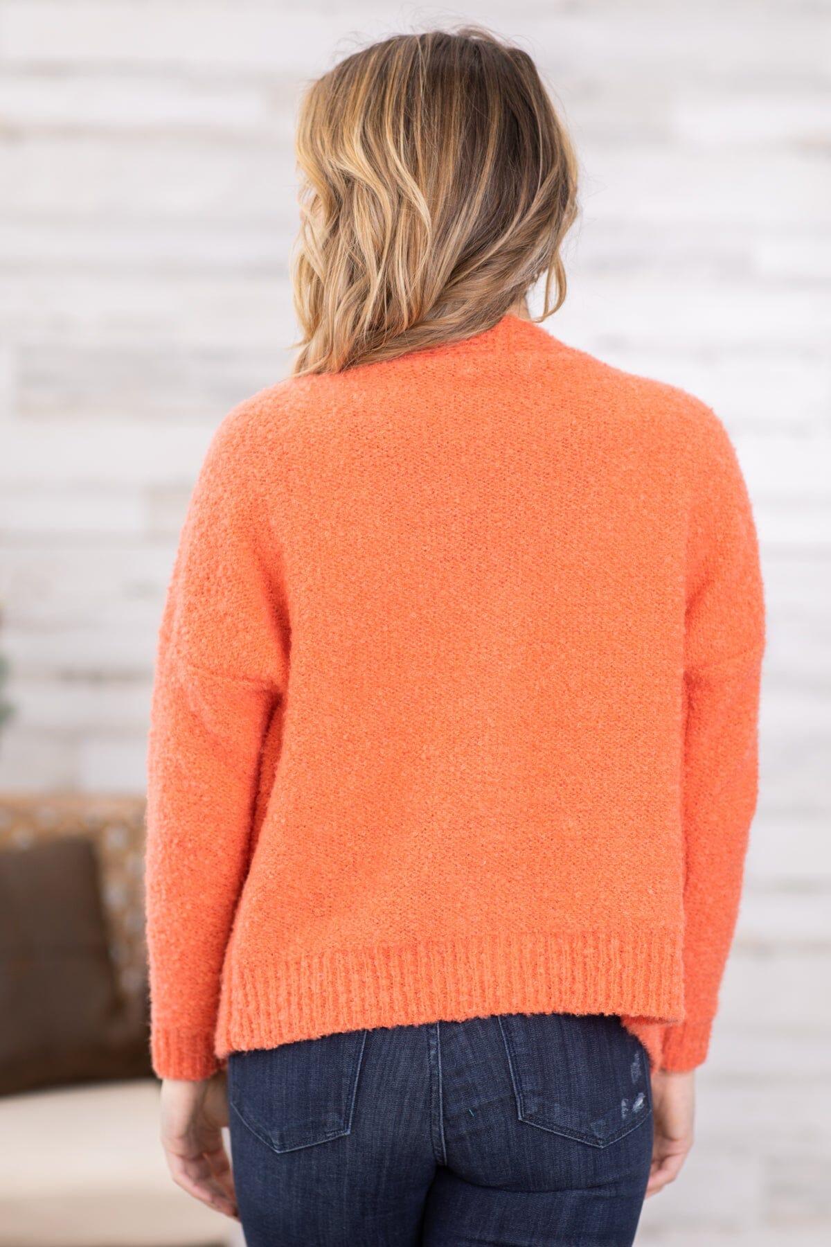 Coral Cardigan With Buttons Product Image