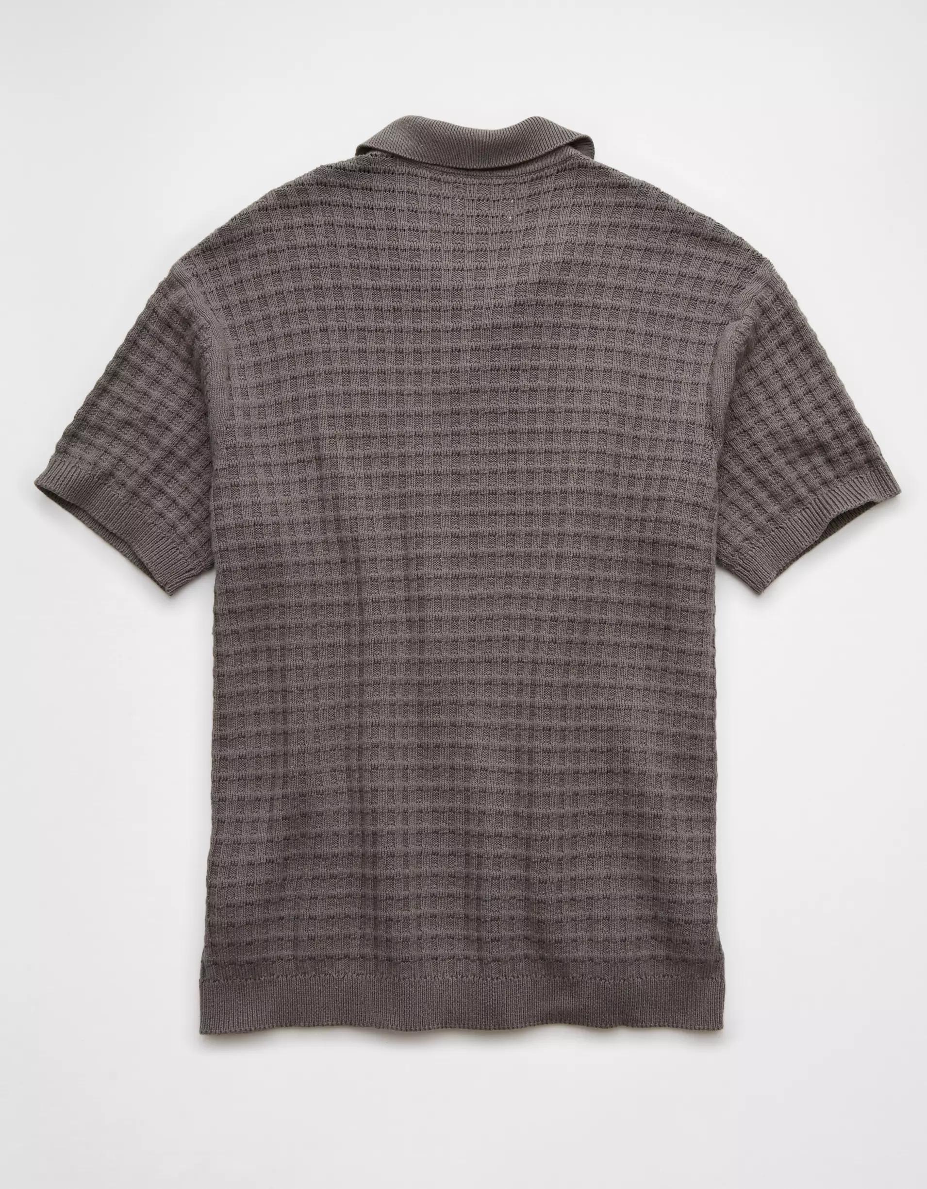 AE Weekend Sweater Polo Shirt Product Image