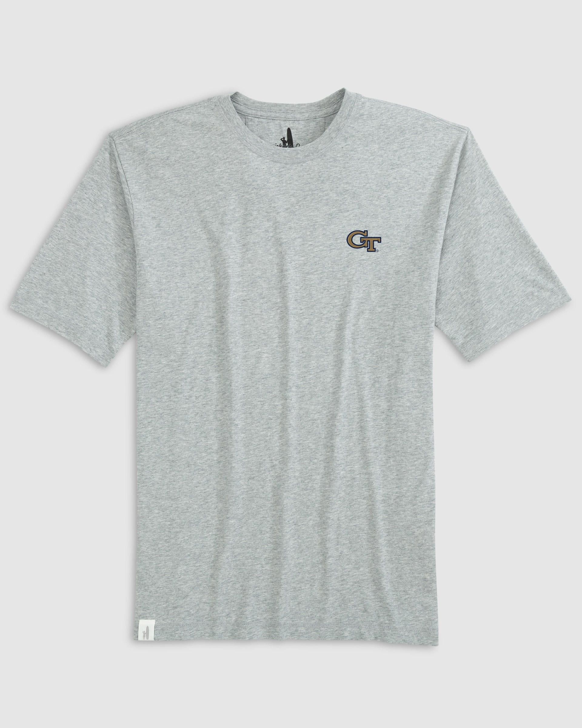 Arkansas Heathered Spencer Cotton T-Shirt Product Image