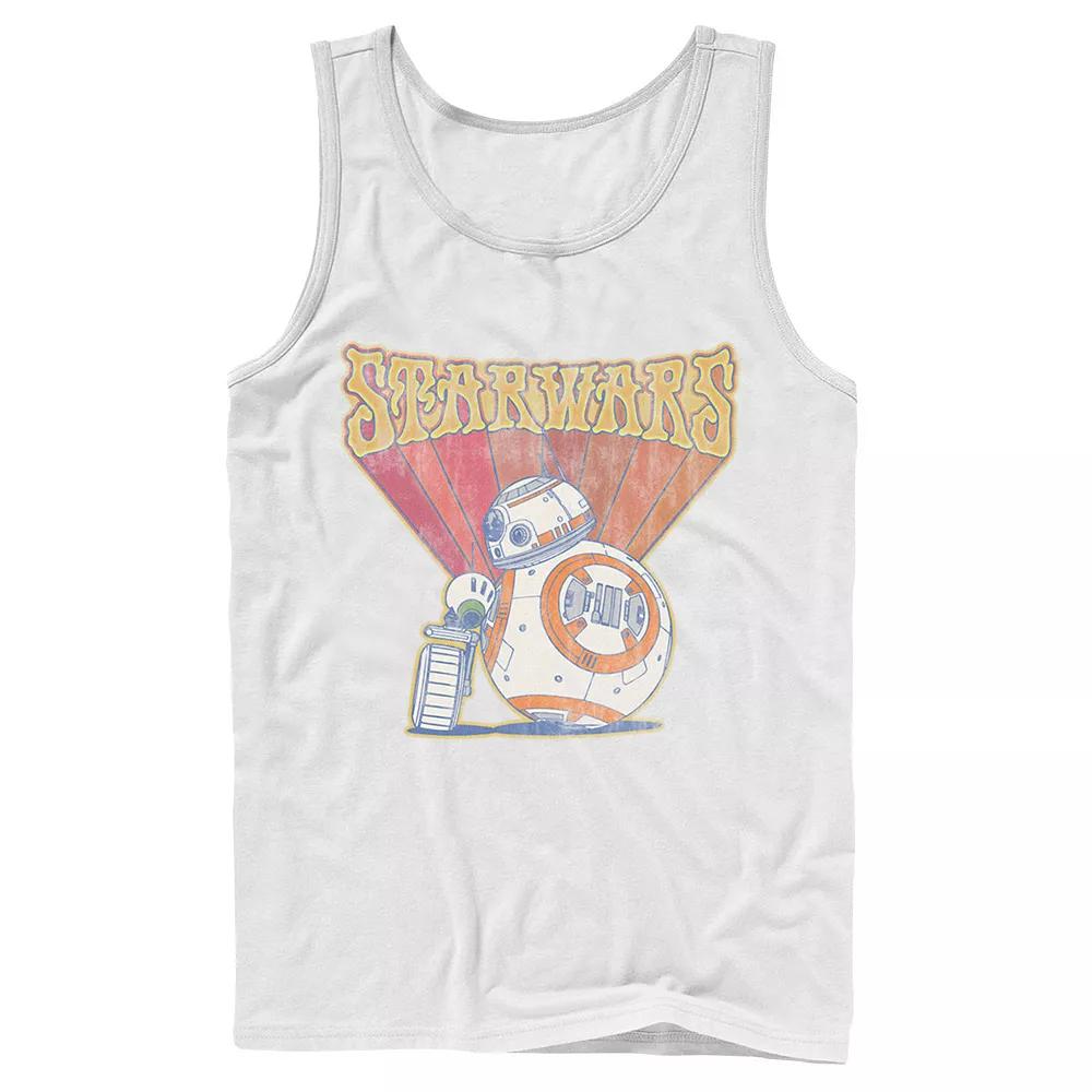 Men's Star Wars The Rise of Skywalker Groovy Droid Duo Tank Top,  Product Image