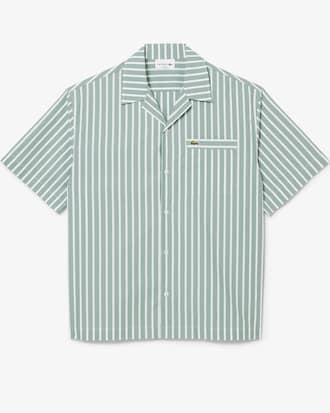 Relaxed Fit Striped Short Sleeved Shirt Product Image