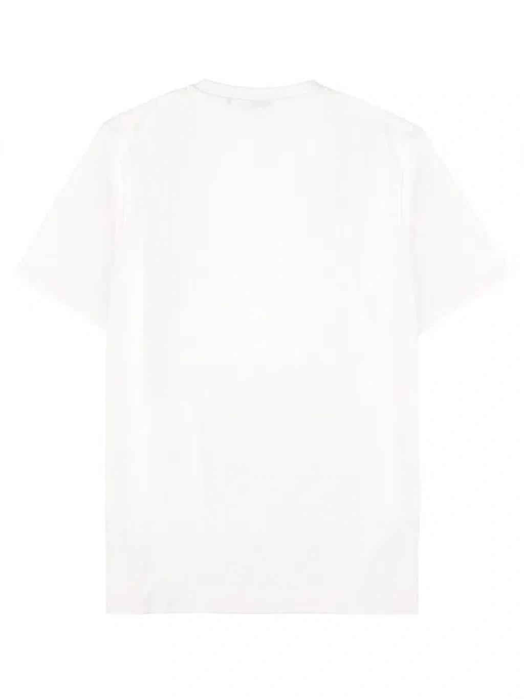 HUGO BOSS Boss Men T-shirt With Logo In White Product Image
