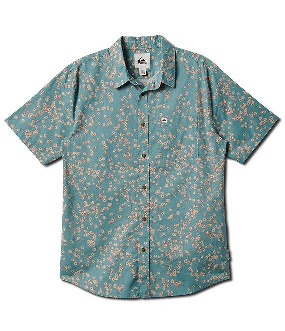 Quiksilver Cosmic Field Short Sleeve Woven Shirt Product Image