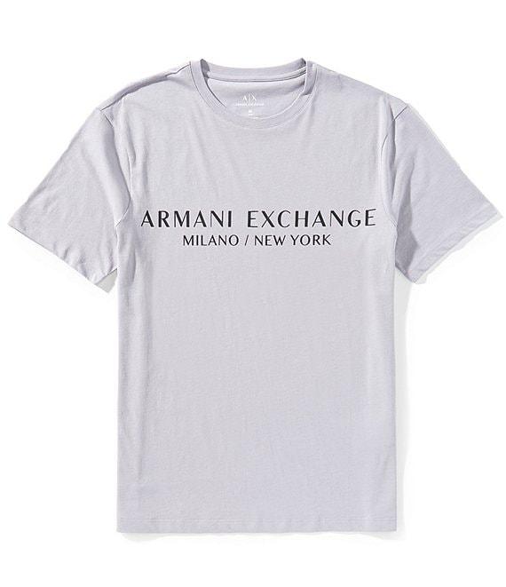 Armani Exchange Slim Fit Milano Logo Short Sleeve T-Shirt Product Image