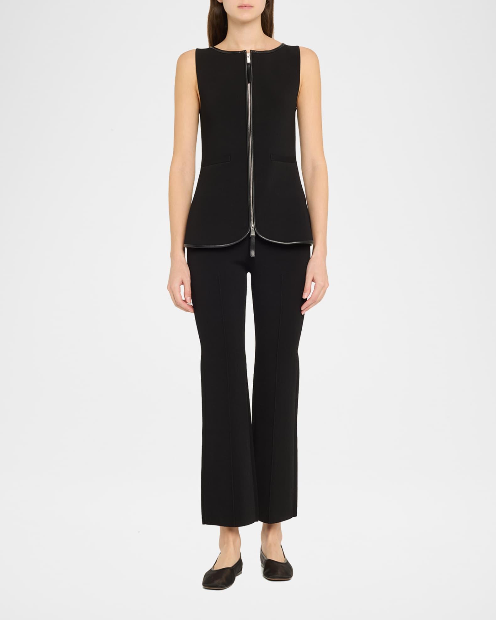 Ashlon Pull-On Cropped Pants Product Image