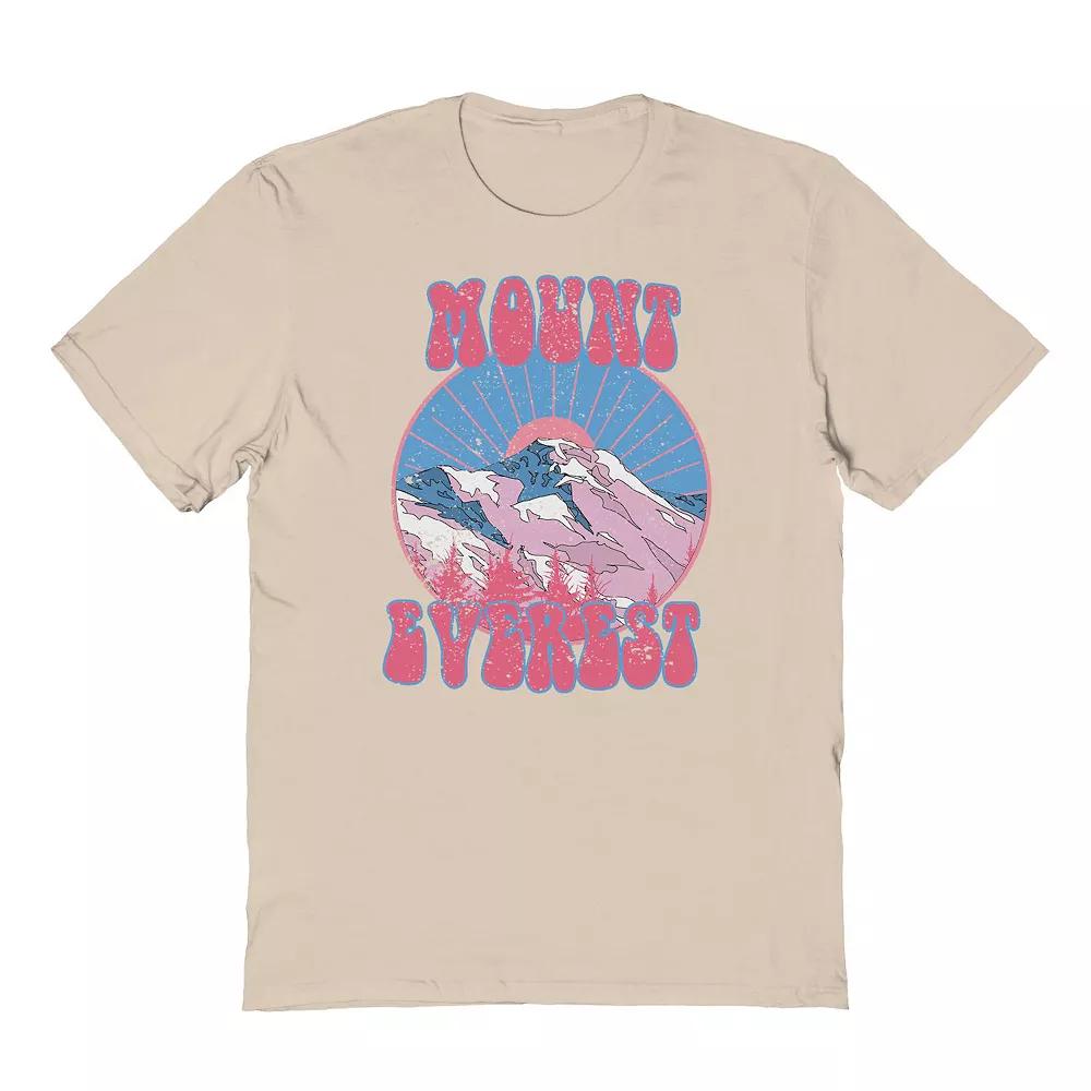 Men's Country Parks Mount Everest Graphic Tee, Size: Large, Brown Product Image