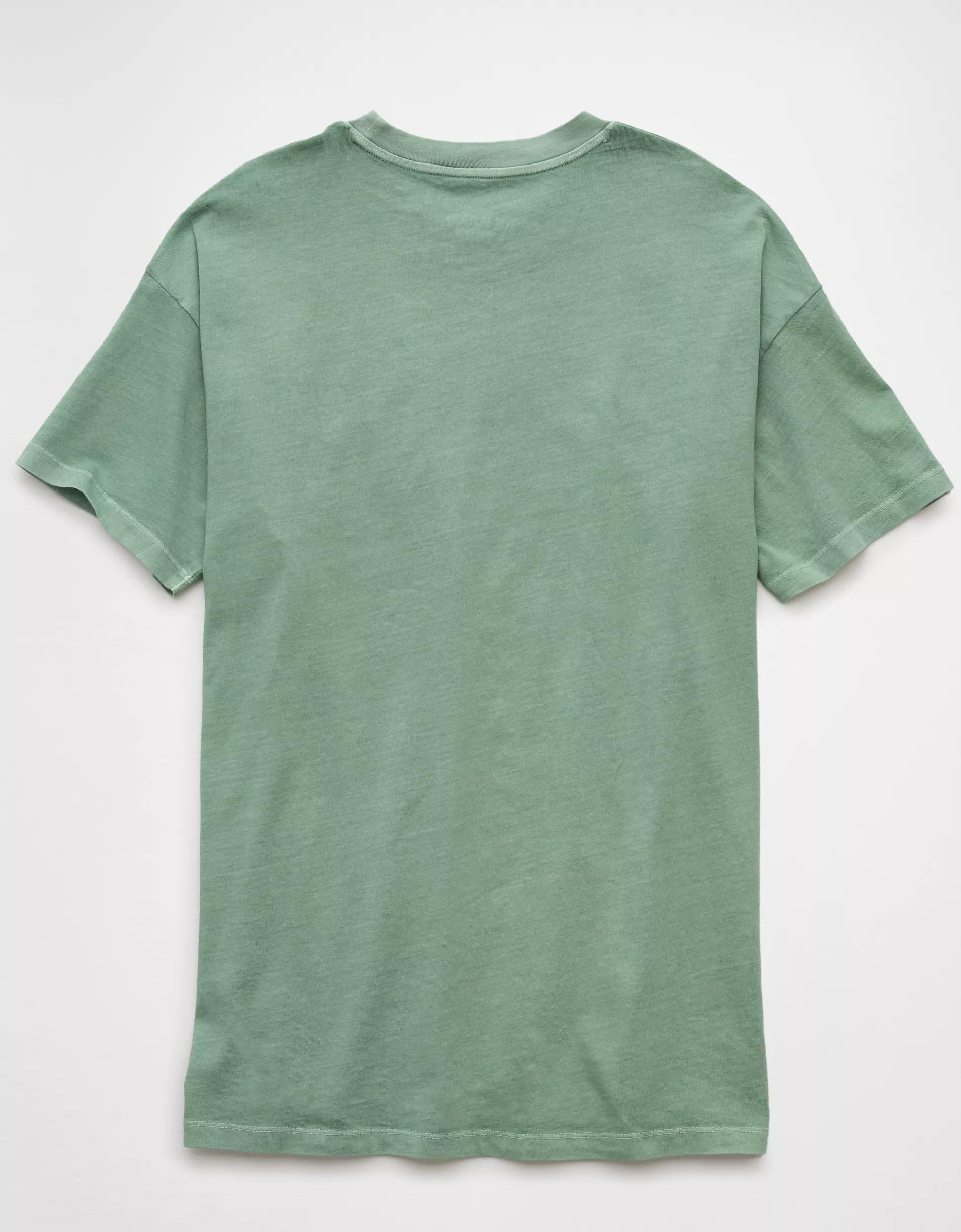 AE Oversized Green Day Graphic T-Shirt Product Image