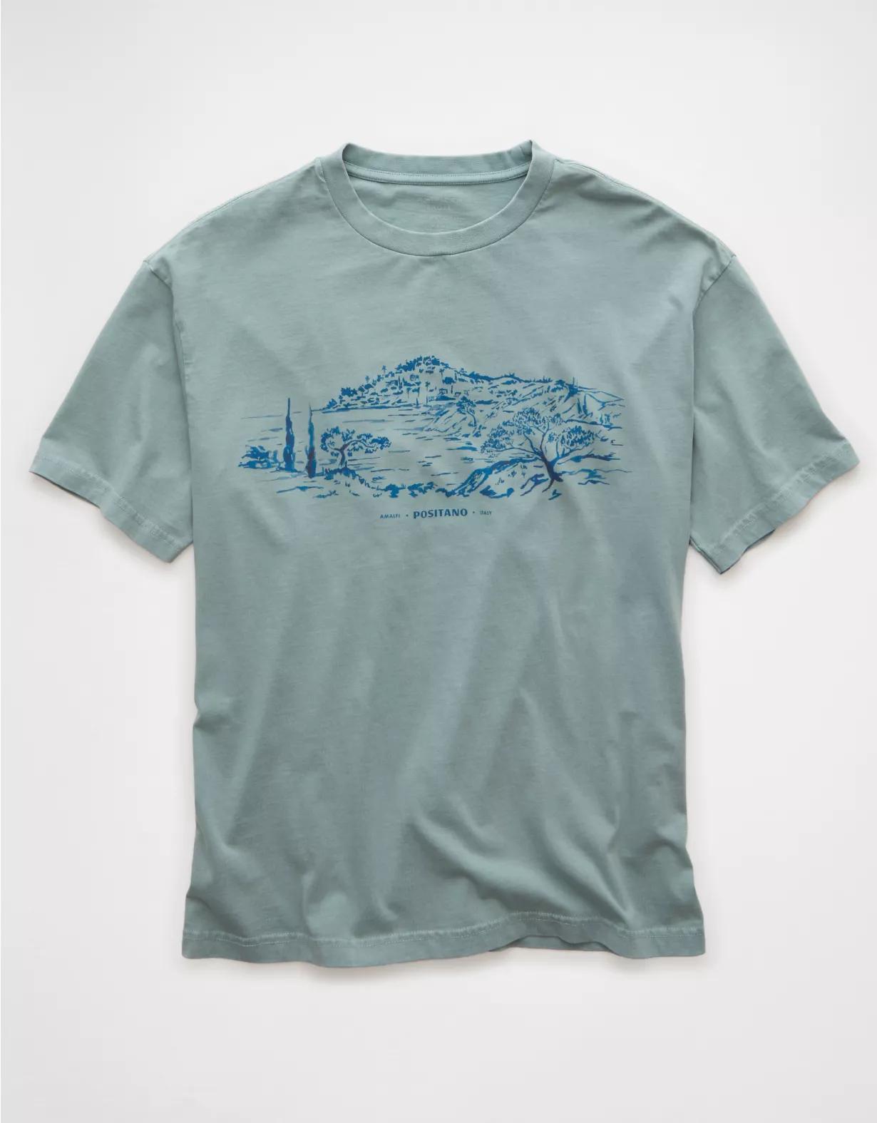 AE Boxy Destination Graphic T-Shirt Product Image
