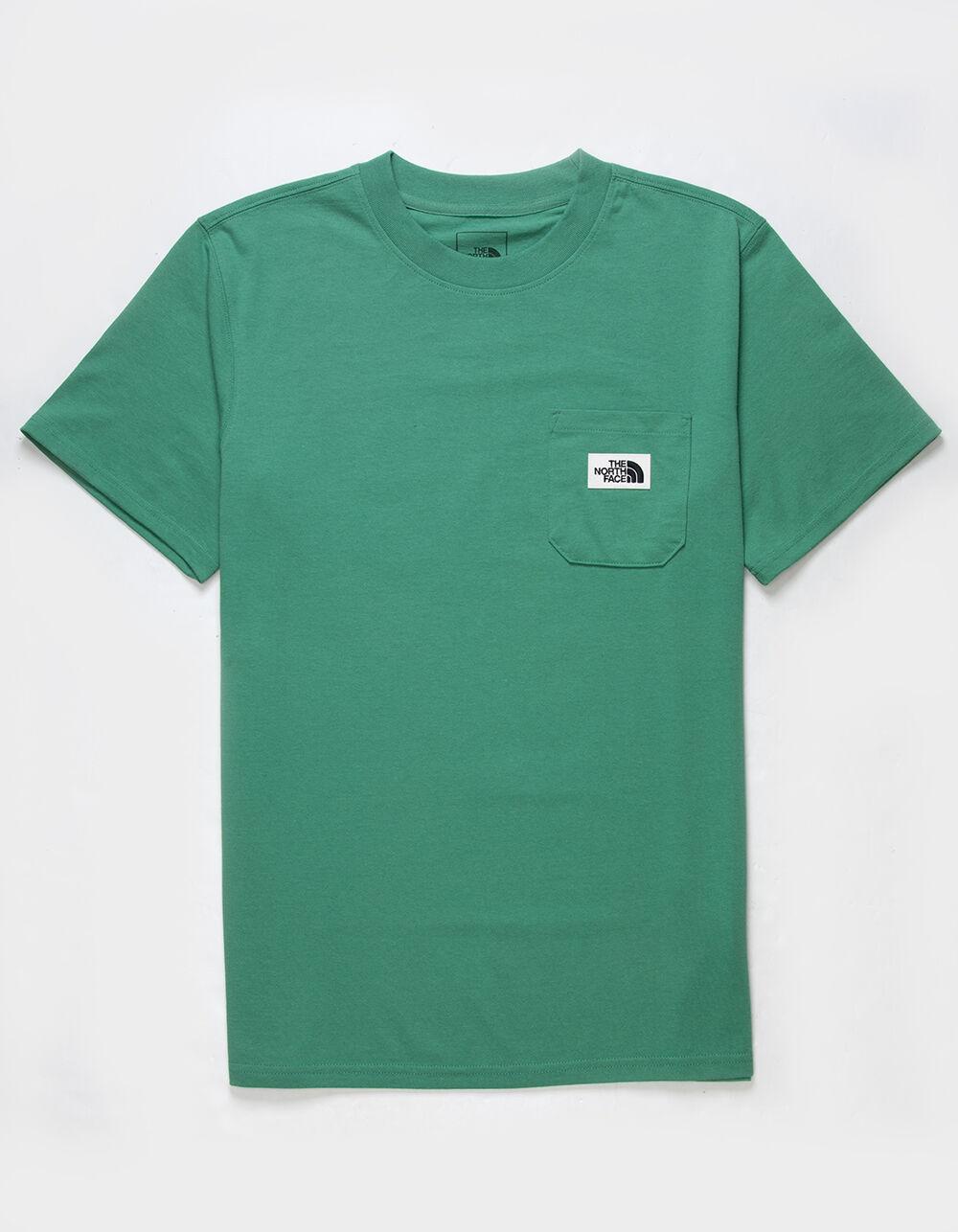 THE NORTH FACE Heritage Patch Pocket Mens Tee - GREEN Product Image