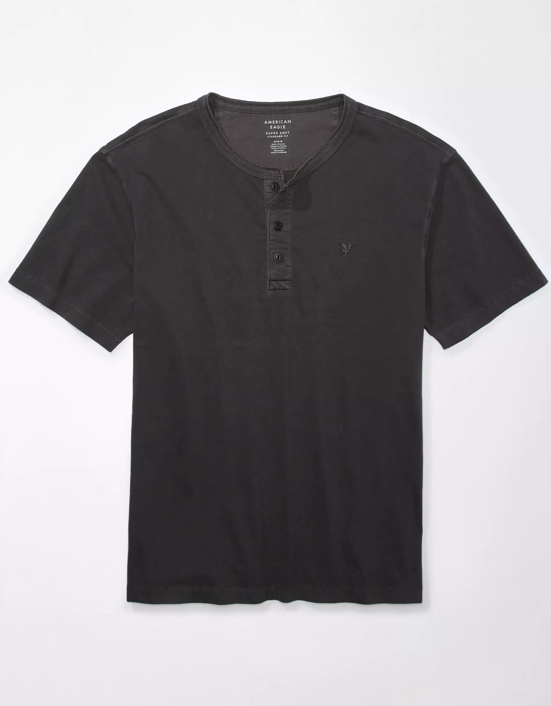 AE Lived-In Henley T-Shirt Product Image