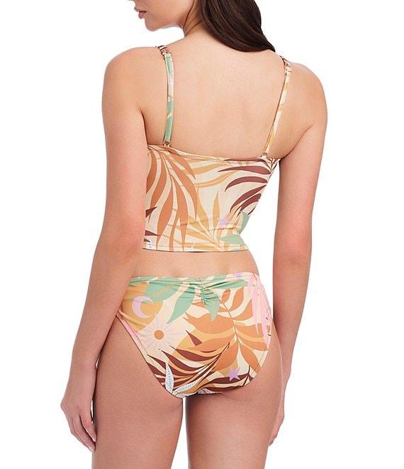 Sanctuary Summer Vibes Scoop Waist Back Cinched Hipster Swim Bottom Product Image
