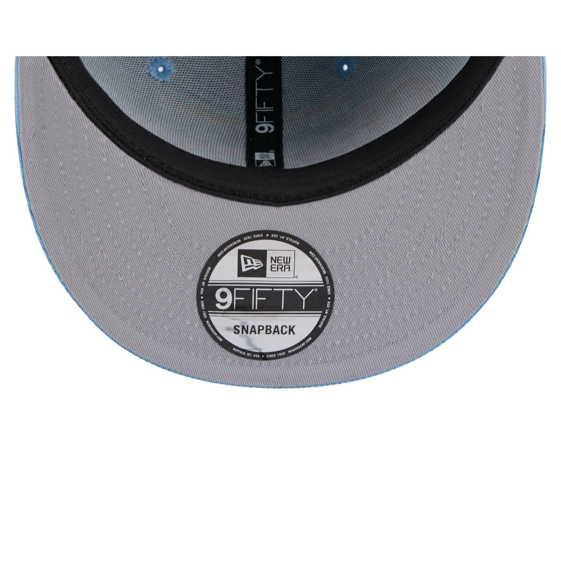 Los Angeles Chargers Throwback Display 9FIFTY Snapback Hat Male Product Image