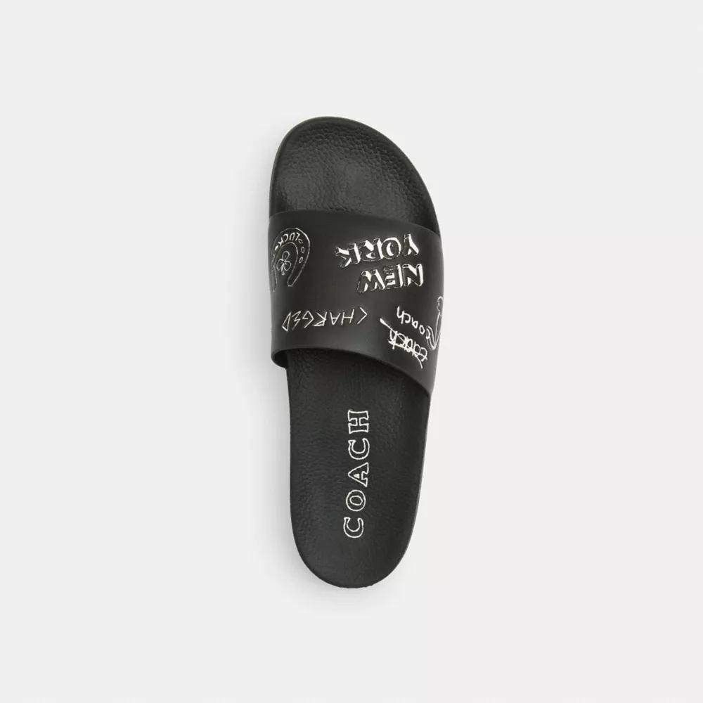 Pool Slide With Sketch Print Product Image