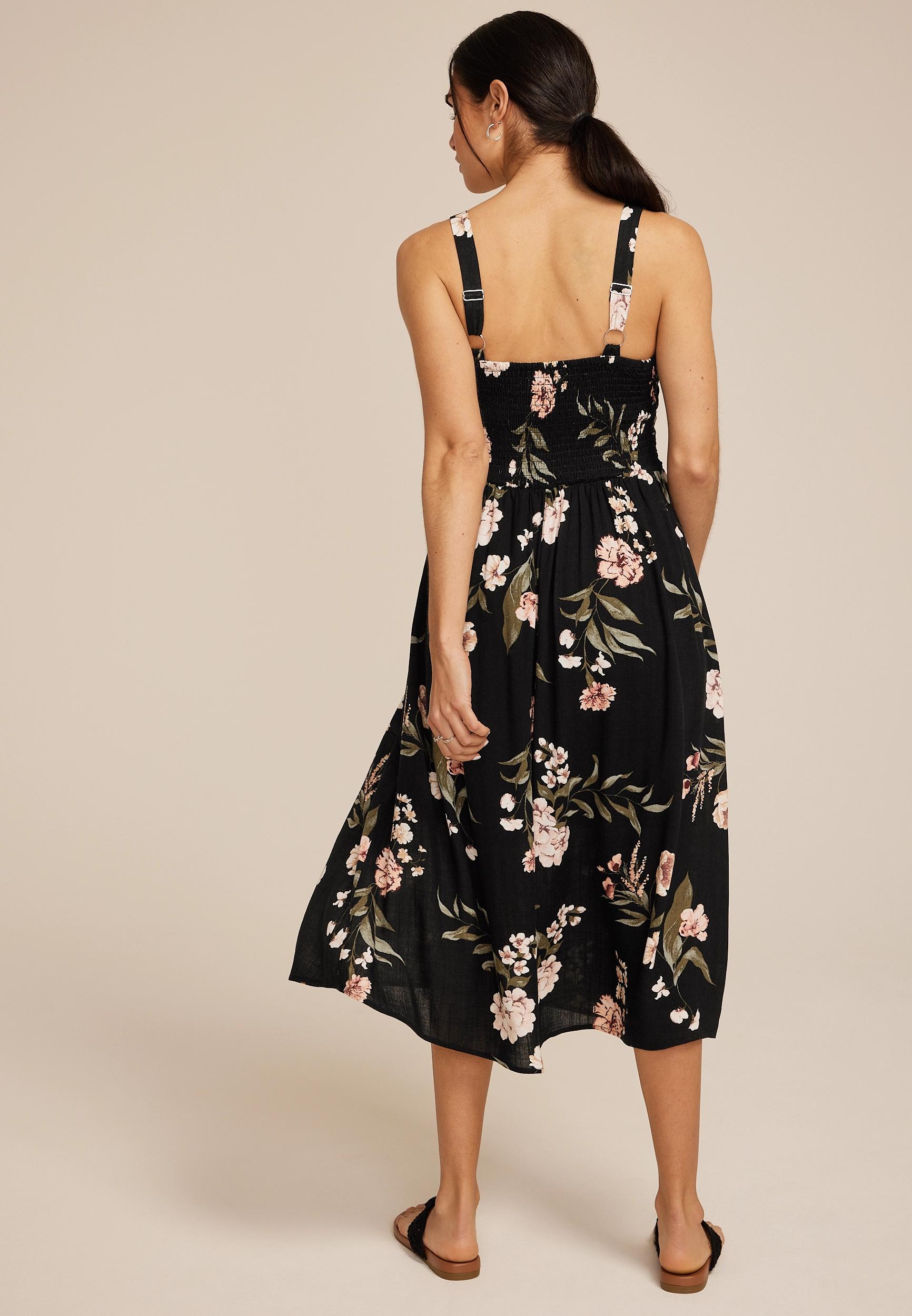 Bare Ruched Square Neck Midi Dress Product Image