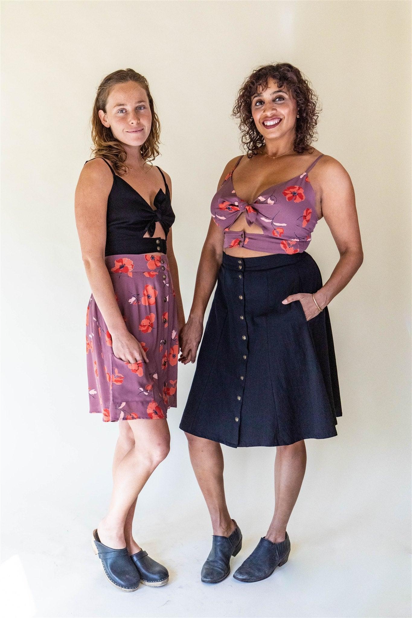 Dee Dee Top in Purple Poppy Product Image