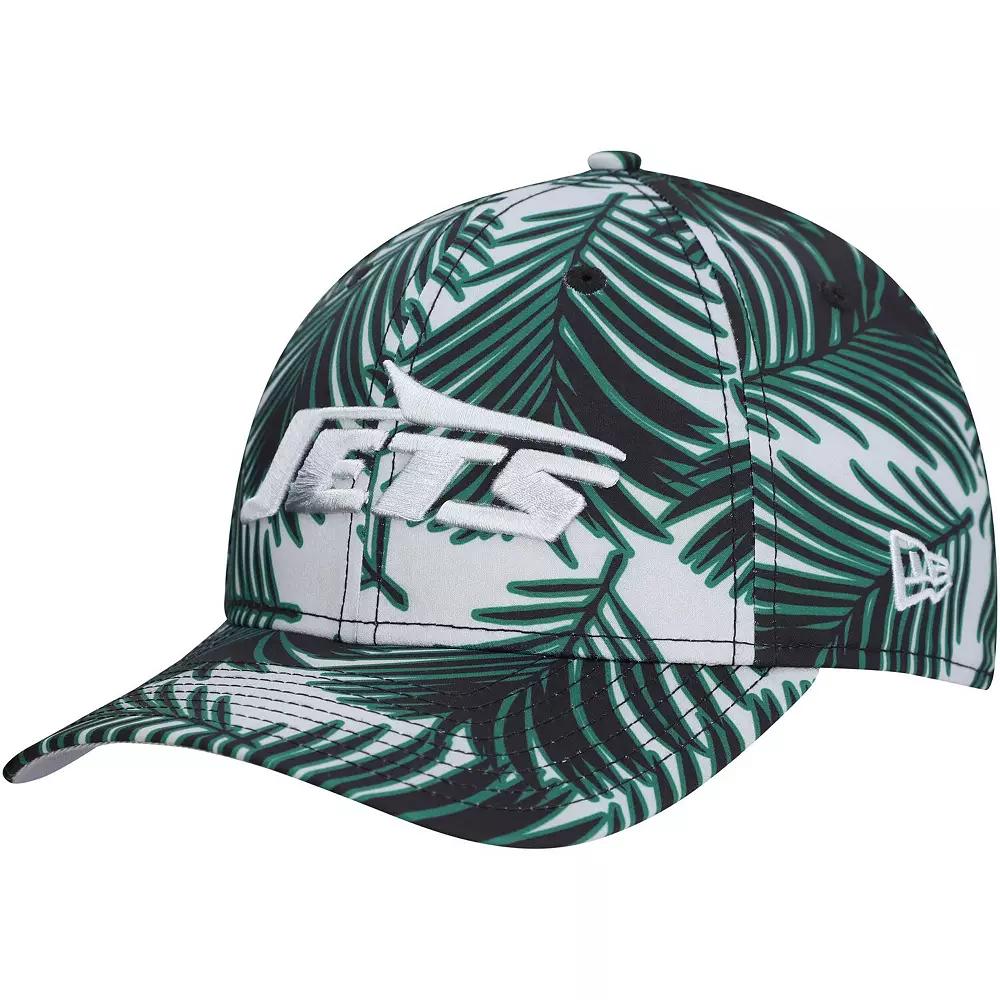 Men's New Era Gray New York Jets Palms 39THIRTY Flex Hat, Size: Small/Medium, Grey Product Image