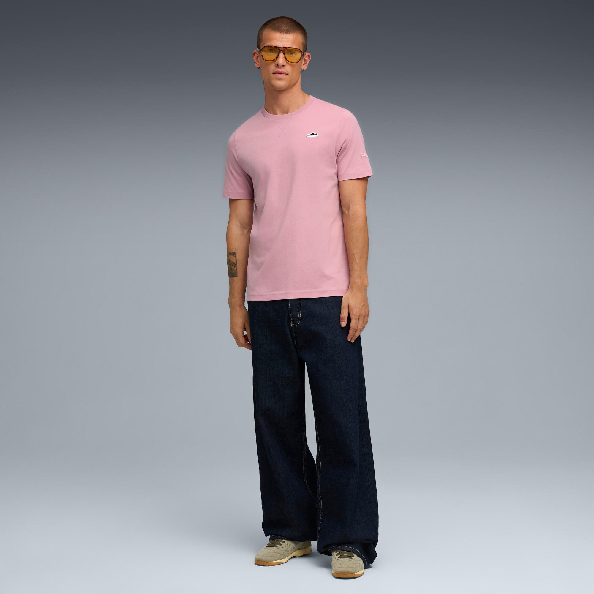 PUMA Wardrobe Essentials Suede Men's T-Shirt Product Image