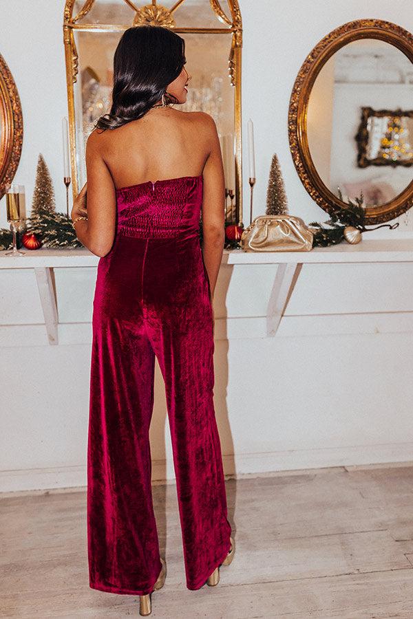 My Type Velvet Jumpsuit Product Image