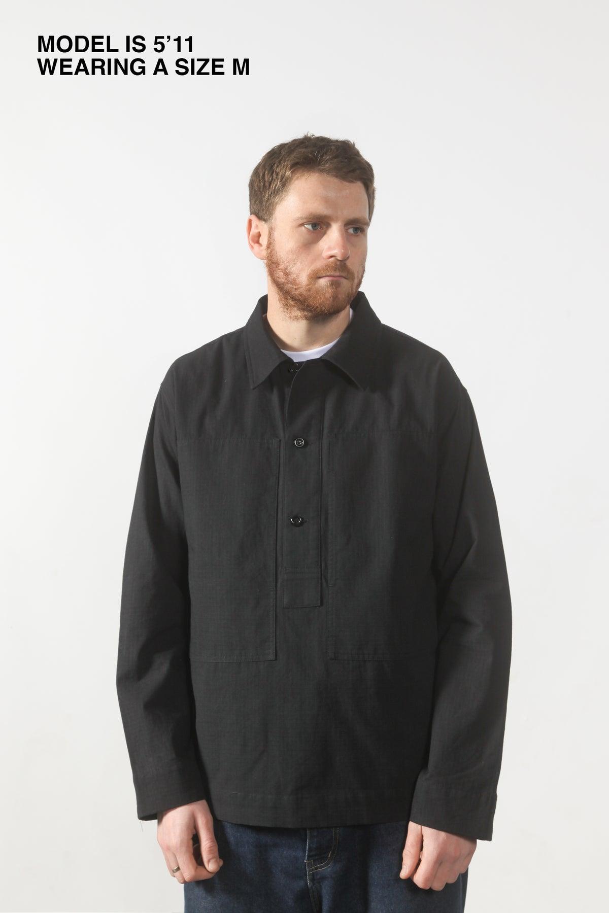 Blacksmith - Ripstop Military Popover - Black Product Image
