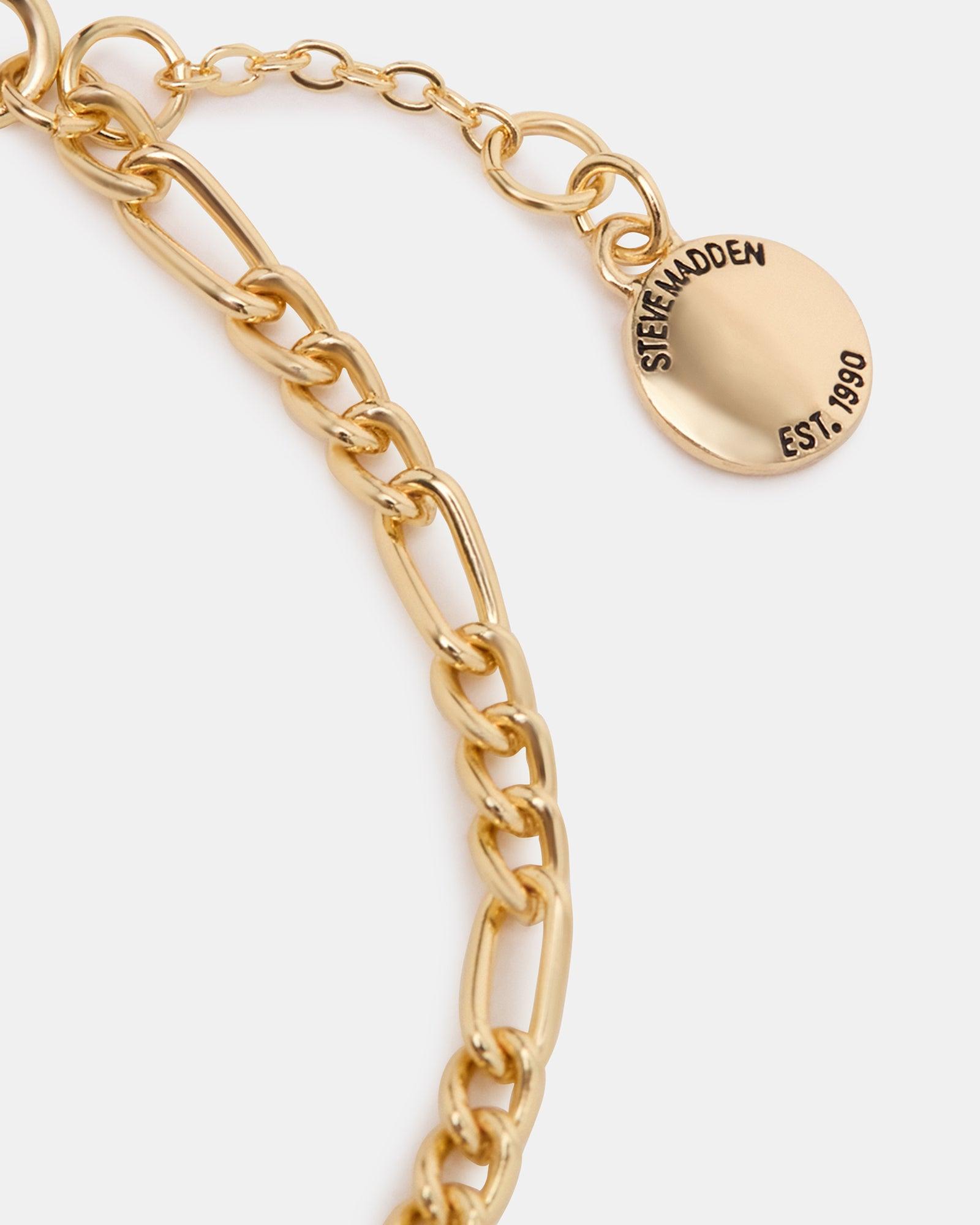 FIGARO CHAIN ANKLET GOLD Female Product Image