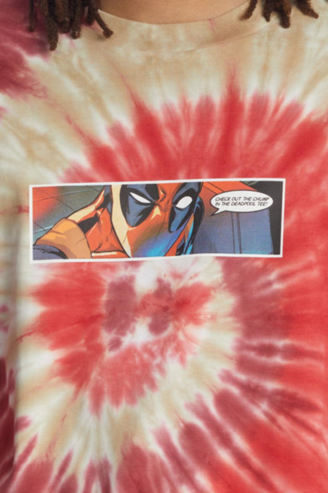 DC Men's Marvel Deadpool Streets Long Sleeve Tshirt Product Image