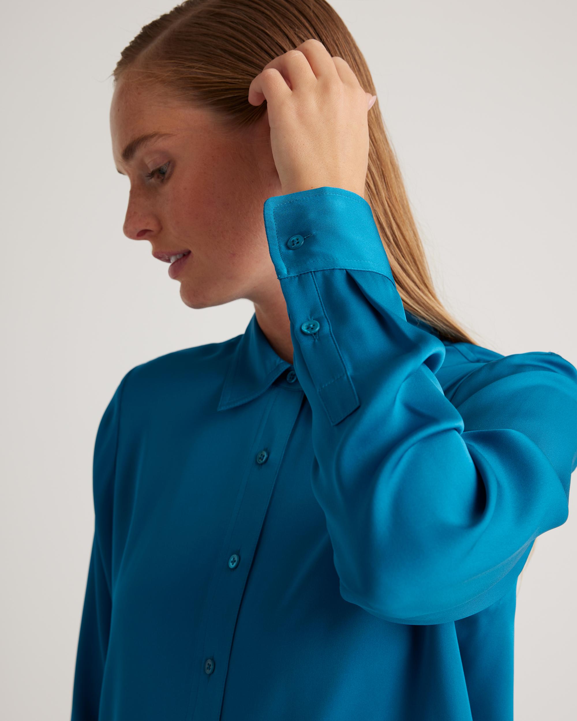 Quince | Women's Washable Stretch Silk Blouse Product Image