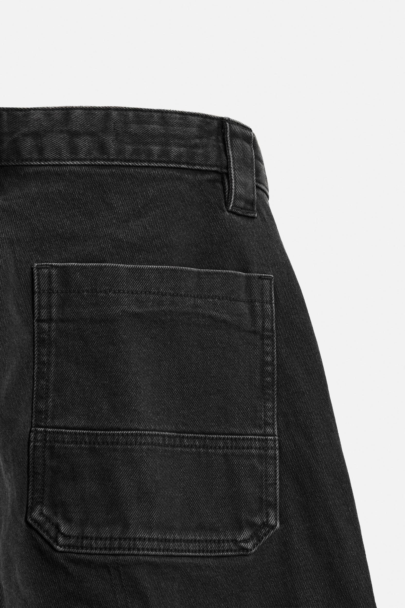 POCKET DENIM CARGO PANTS Product Image
