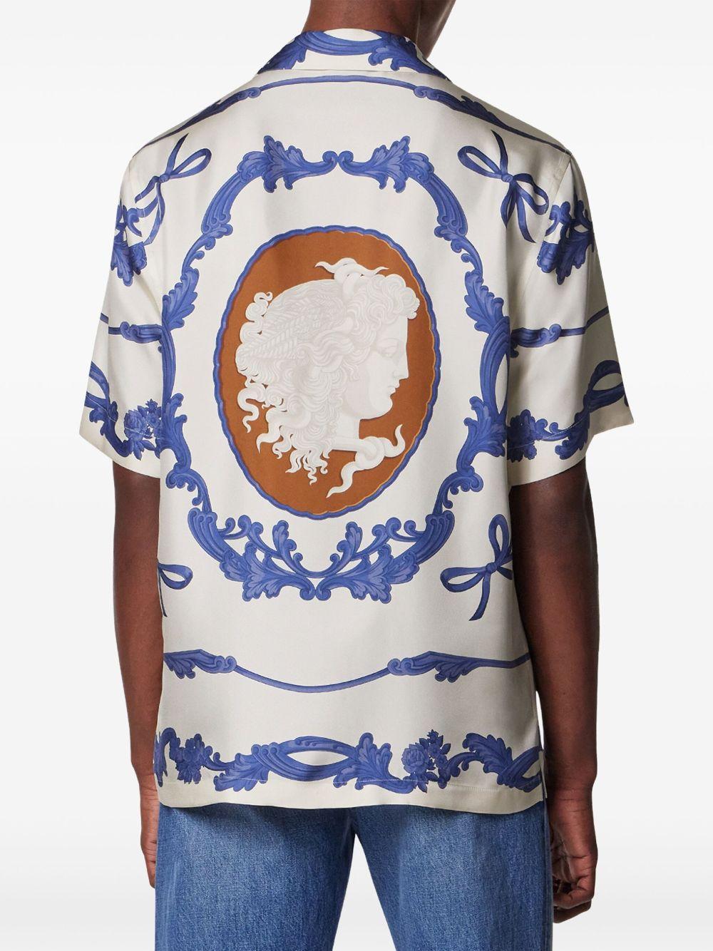 Cameo silk shirt Product Image