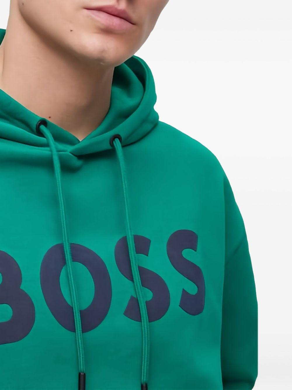 logo-print hoodie Product Image