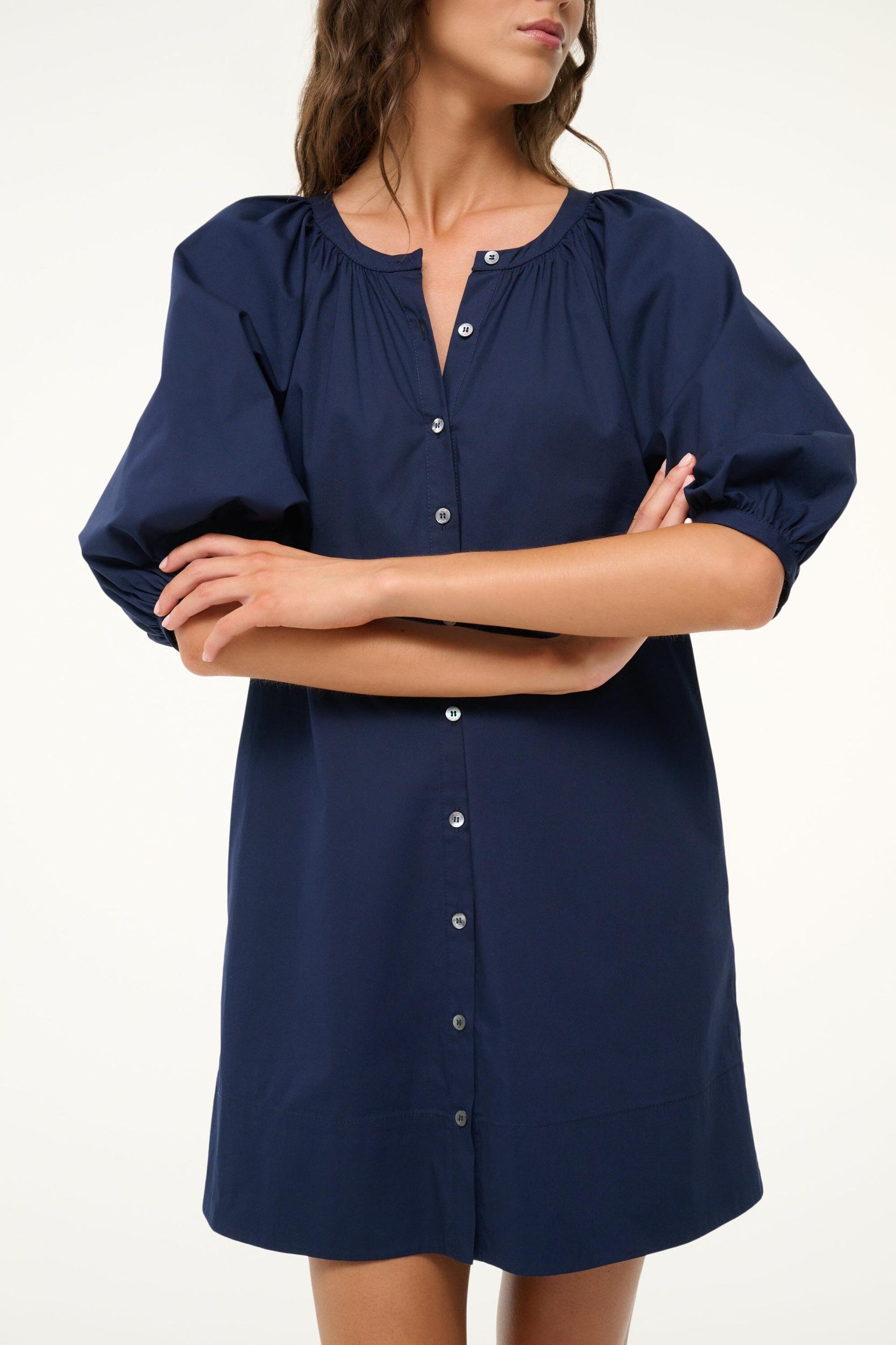 MINI VINCENT DRESS | NAVY Product Image