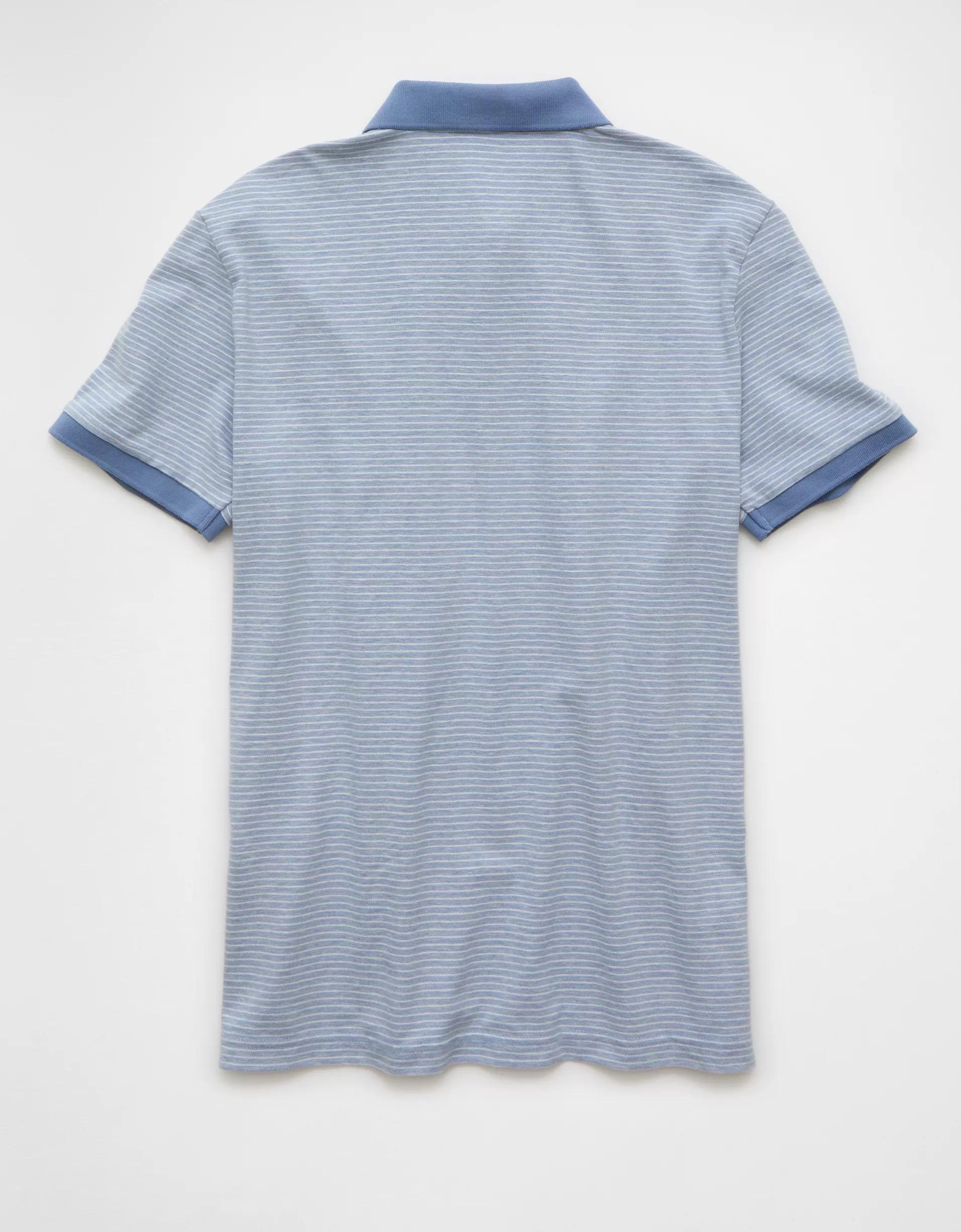 AE 24/7 Club Pique Polo Shirt Product Image