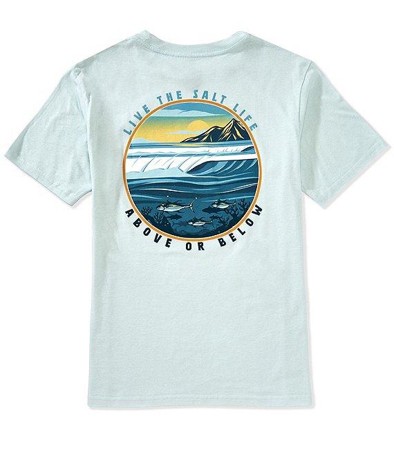 Salt Life Live Above Or Below Graphic Short Sleeve T-Shirt Product Image