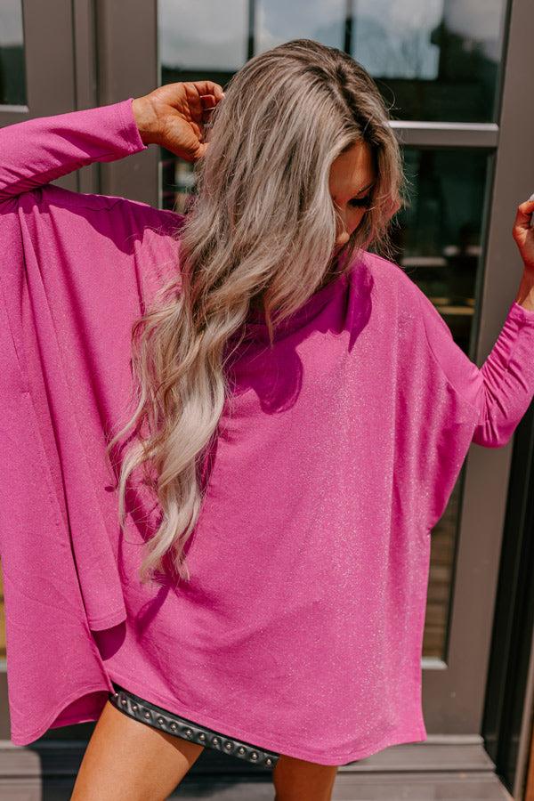 Endless Sophistication Tunic In Fuchsia Product Image