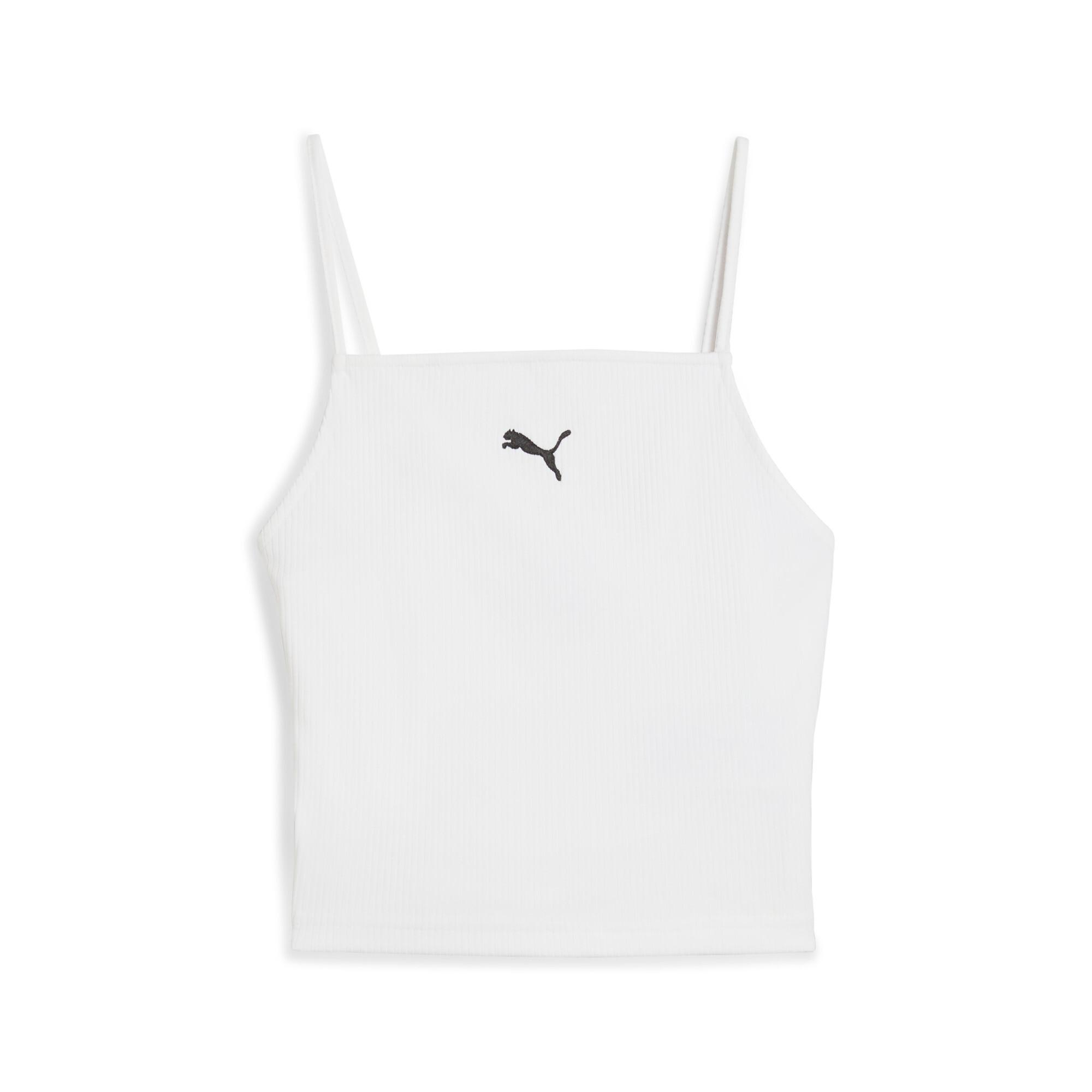 PUMA Wardrobe Essentials Women's Ribbed Tank Top Product Image