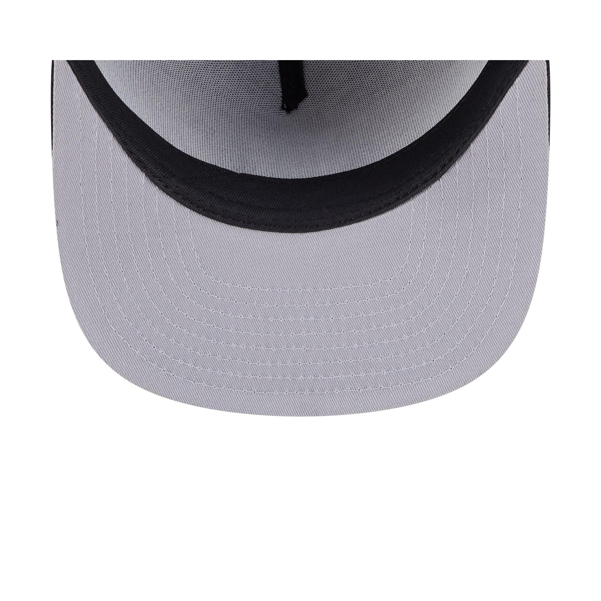 Toronto Raptors Navy Denim 59FIFTY A-Frame Fitted Hat Male Product Image