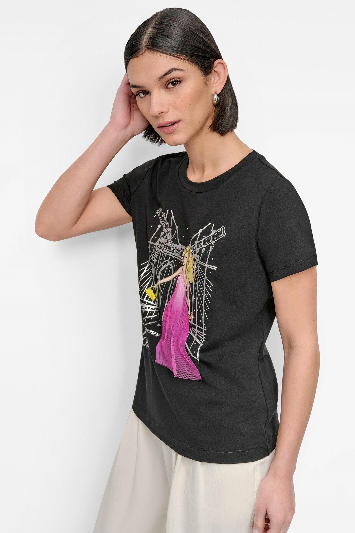 BROOKLYN BRIDGE EMBELLISHED TEE Product Image