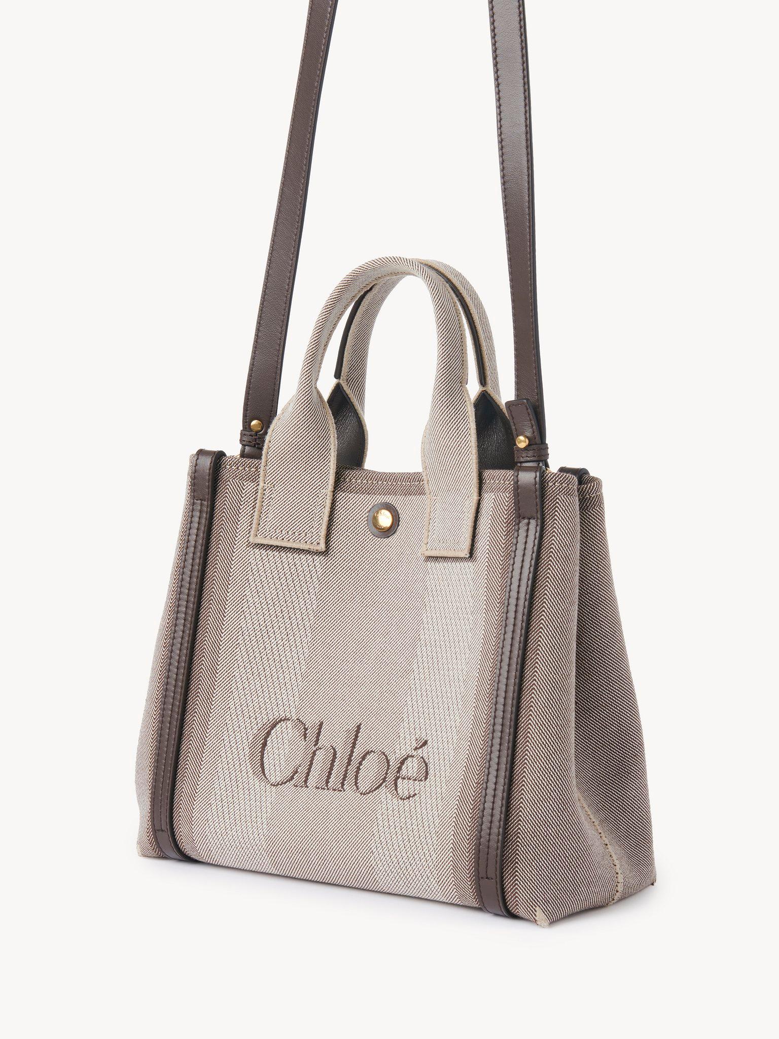 Small Chloé Carry tote bag in canvas Product Image
