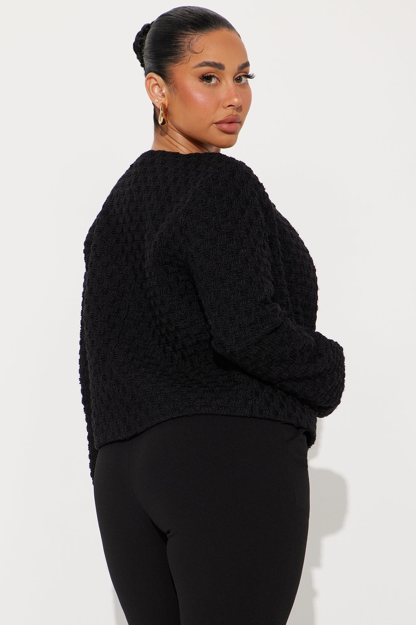 Beverly Hills Tweed Jacket - Black Female Product Image