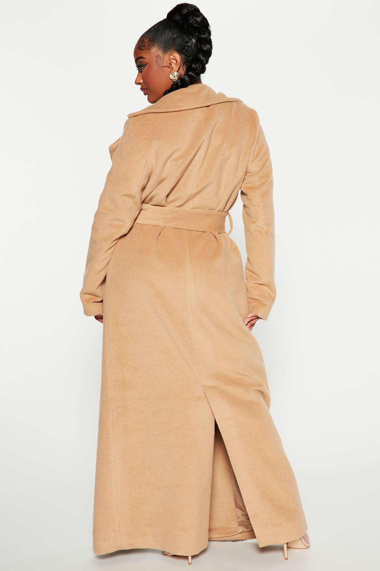 Soho Chic Coat - Camel Product Image
