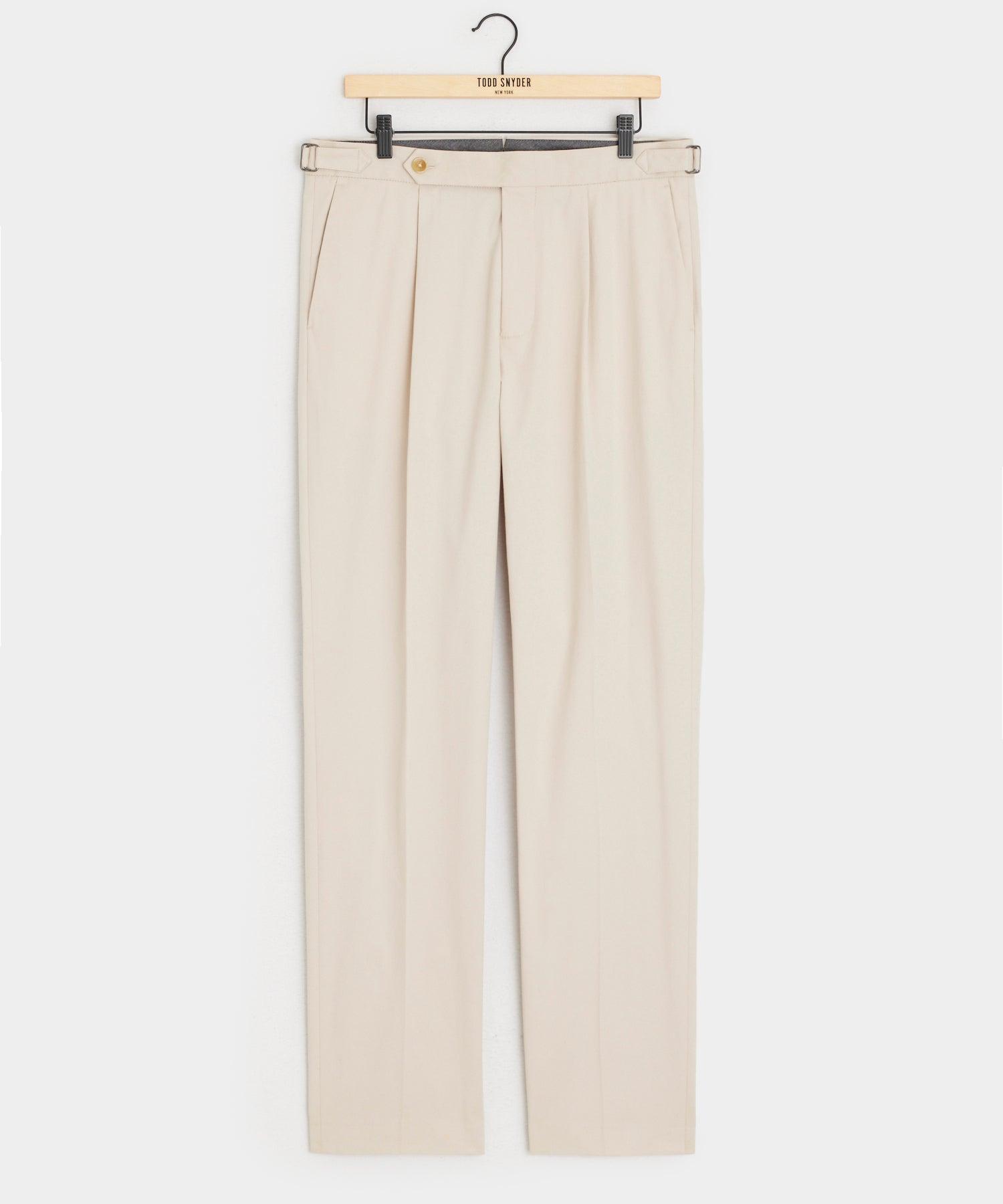 Italian Cotton Side Tab Trouser Product Image