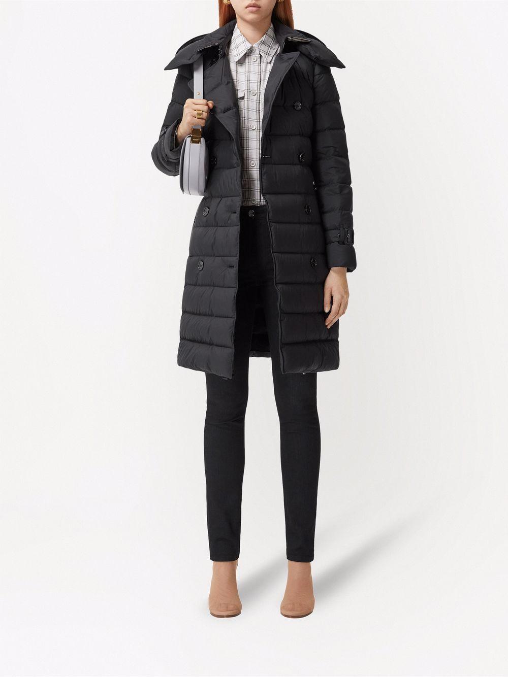 detachable-hood padded coat Product Image