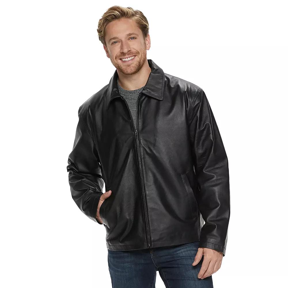 Men's Vintage Leather Jacket,  Product Image