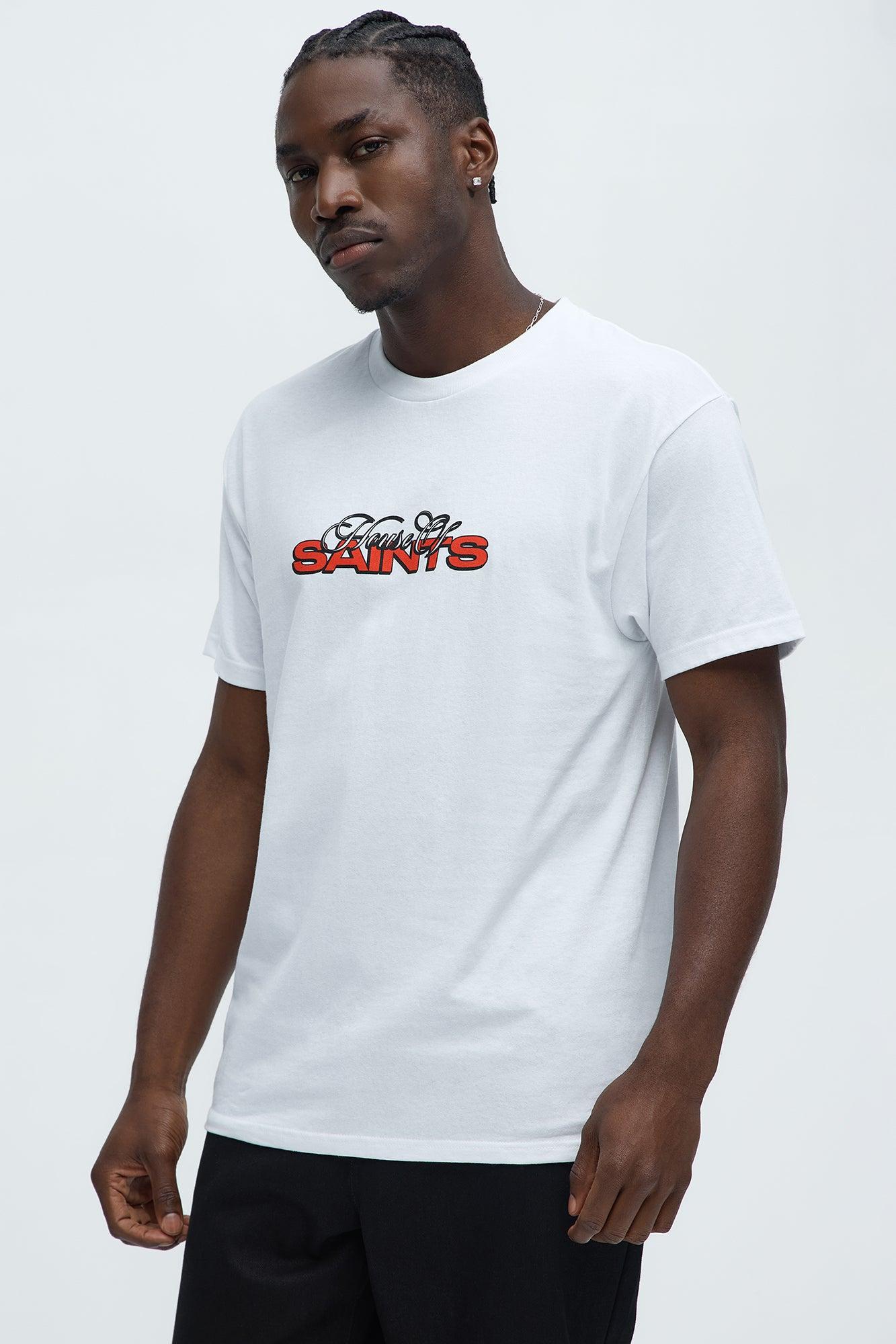House Of Saints Department Short Sleeve Tee - White Product Image