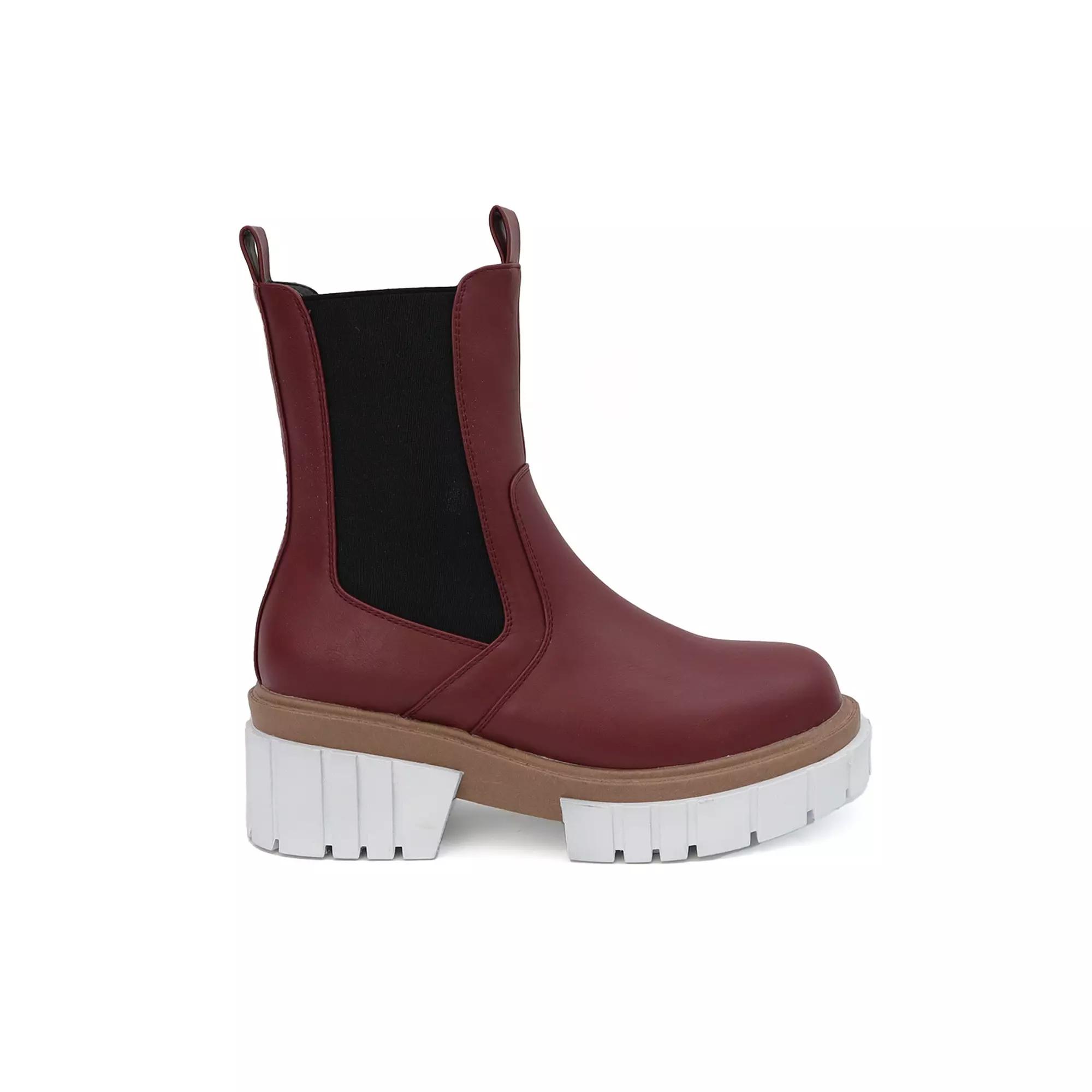 Yoki Mikeey-12 Women's Short Chelsea Boots,  Product Image