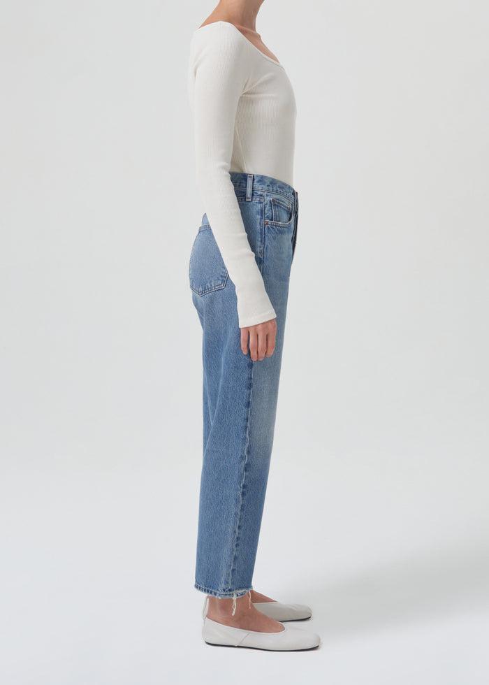 AGOLDE 90'S CROP MID RISE STRAIGHT IN BOUND Product Image
